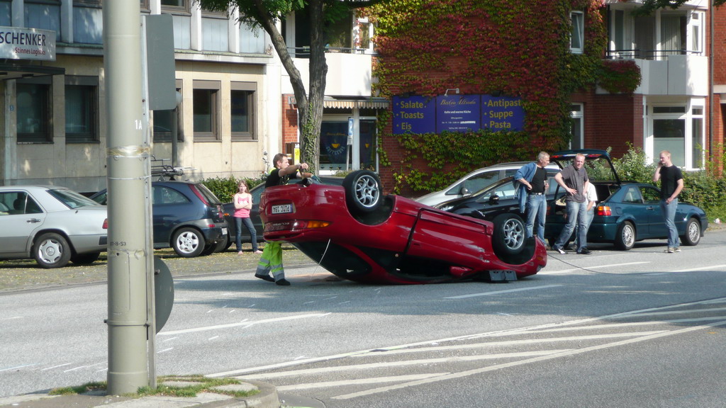 Keiner wurde verletzt (Foto:Ralf Klöcker)